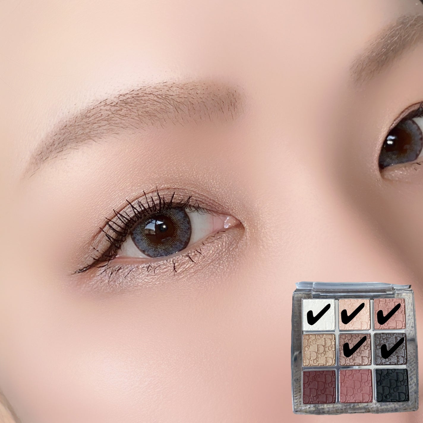 ディオール バックステージ アイ パレット/Dior/アイシャドウパレットを使ったクチコミ(3枚目)