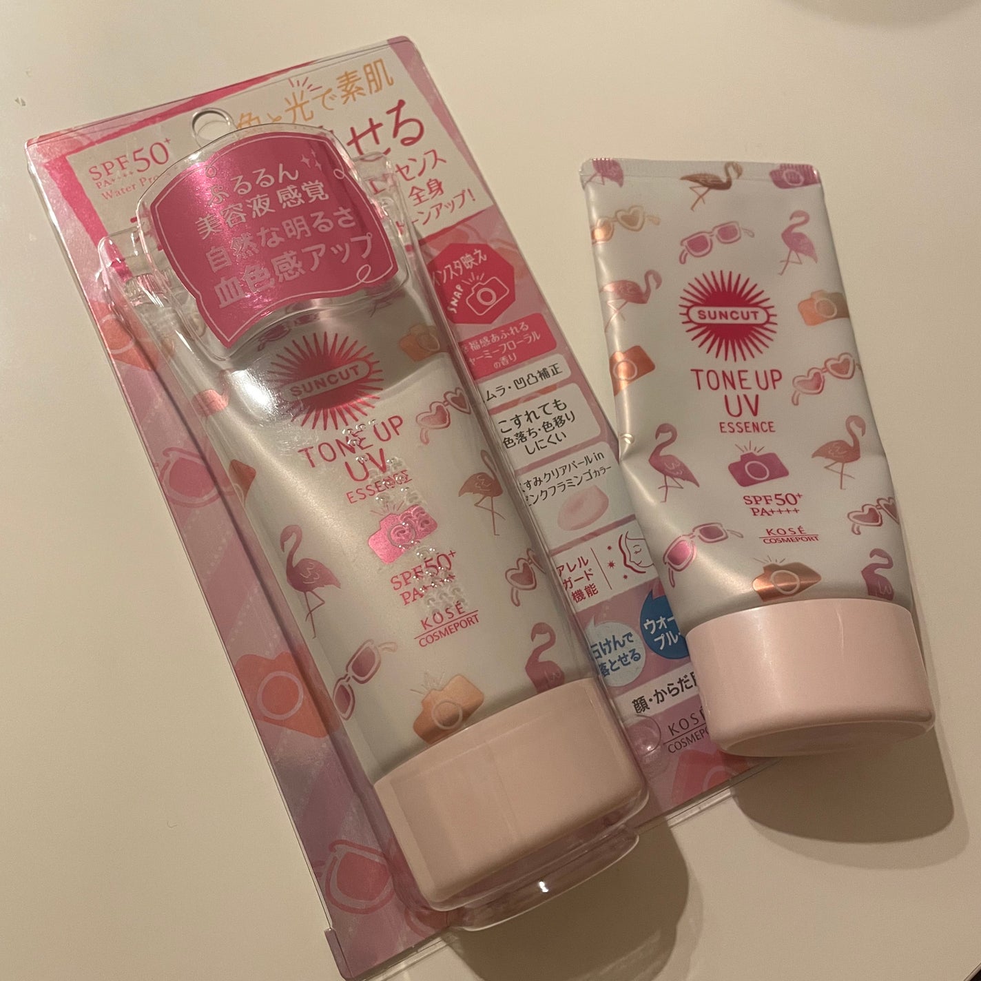 トーンアップUV エッセンス/サンカット®/日焼け止めローションを使ったクチコミ(1枚目)