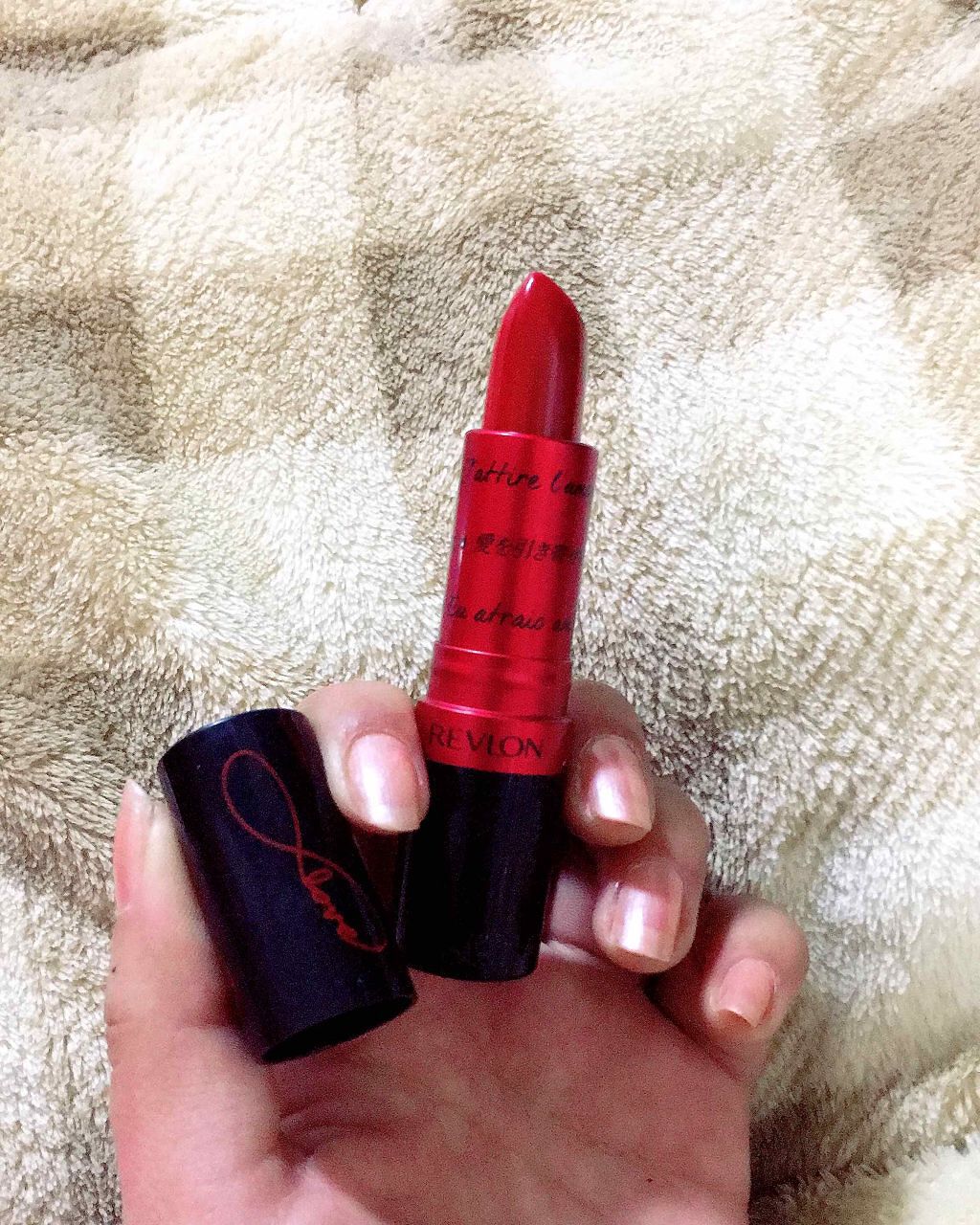 スーパー ラストラス リップスティック/REVLON/口紅を使ったクチコミ(2枚目)