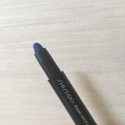 カジャルインクアーティスト 08 Gunjo Blue/SHISEIDO/スティックアイシャドウを使ったクチコミ(2枚目)