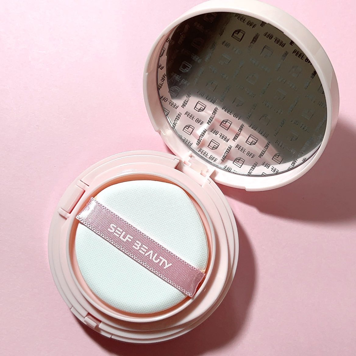 シルキーブラークッション/SELF BEAUTY/クッションファンデーションを使ったクチコミ（2枚目）