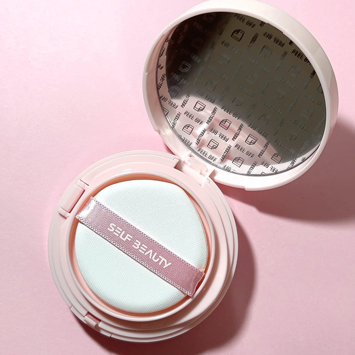 シルキーブラークッション/SELF BEAUTY/クッションファンデーションを使ったクチコミ(2枚目)