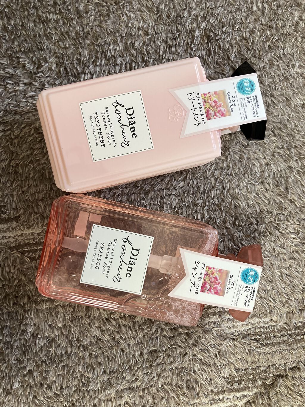 グラースローズの香り/シャンプー＆トリートメント/ダイアン/市販シャンプーを使ったクチコミ（1枚目）