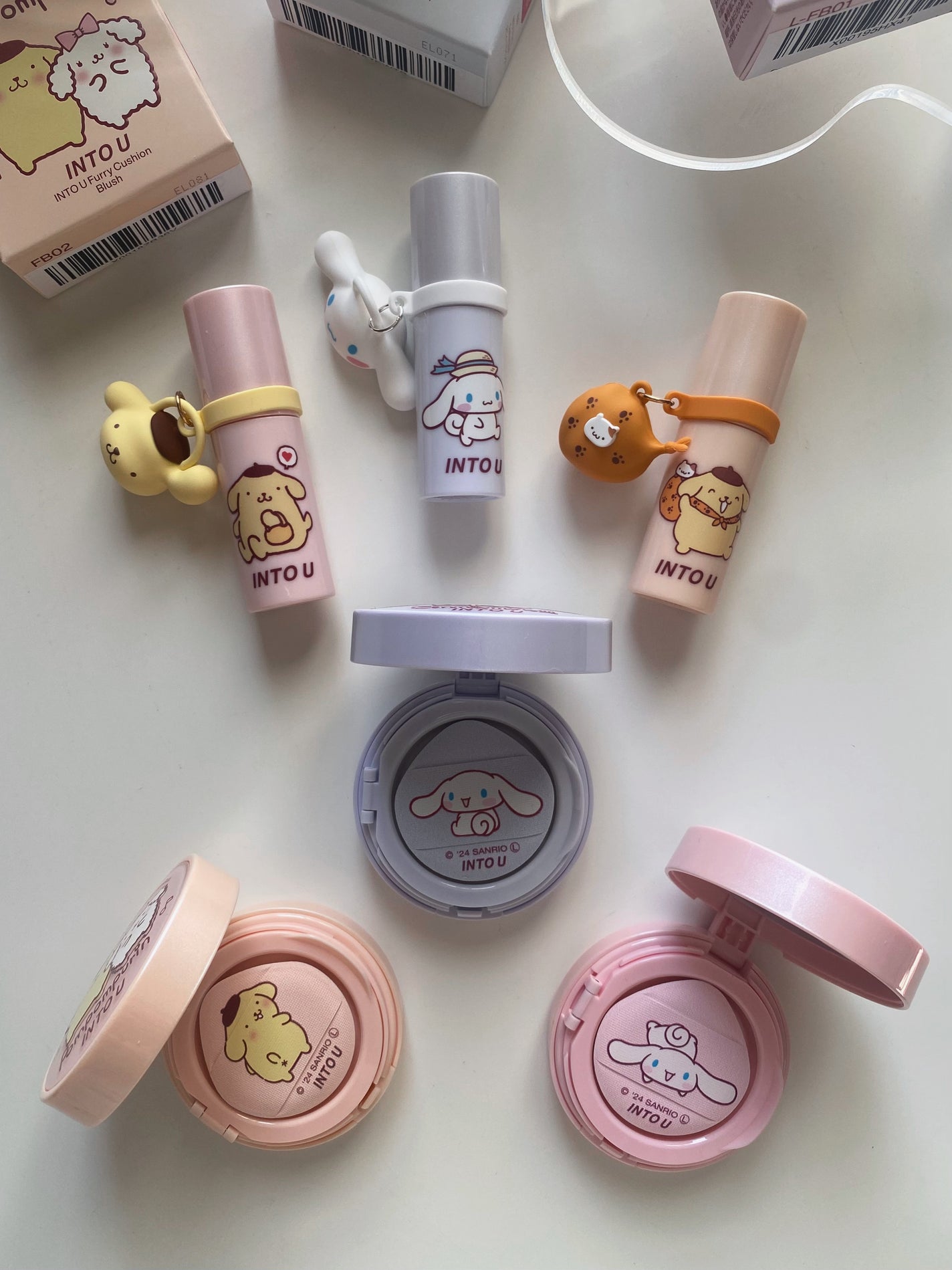 あゆ。 on LIPS 「INTOUとポムポムプリン・シナモロールのコラボコスメ(,,>..」(3枚目)