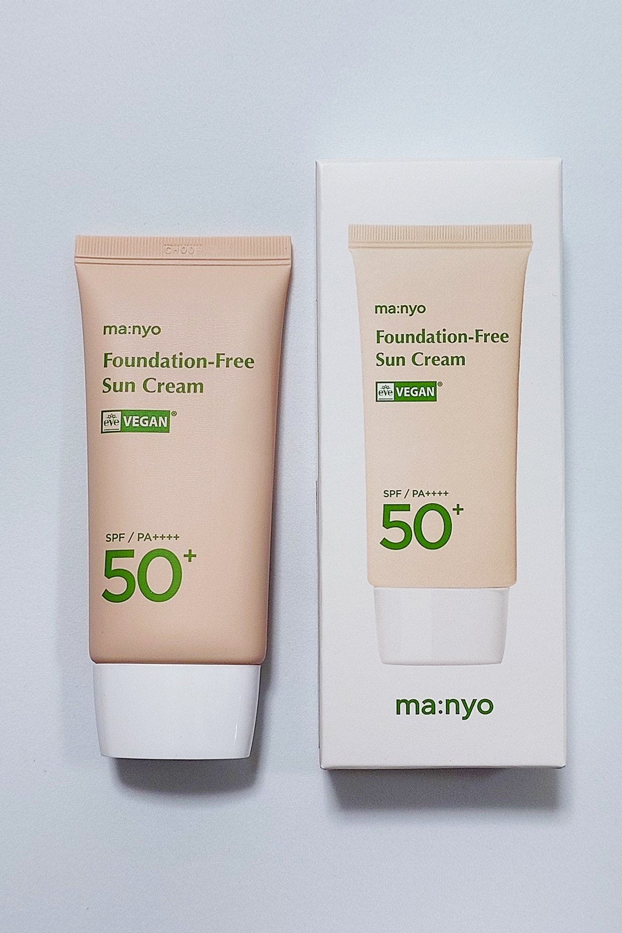 ファンデフリー サンクリーム/manyo/日焼け止めクリームを使ったクチコミ（1枚目）