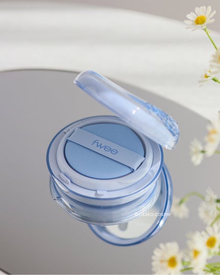 フィー クッションガラス ナチュラル/fwee/クッションファンデーションを使ったクチコミ(7枚目)