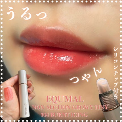 ノンセクショングローリーティント/EQUMAL/リップティントを使ったクチコミ(1枚目)