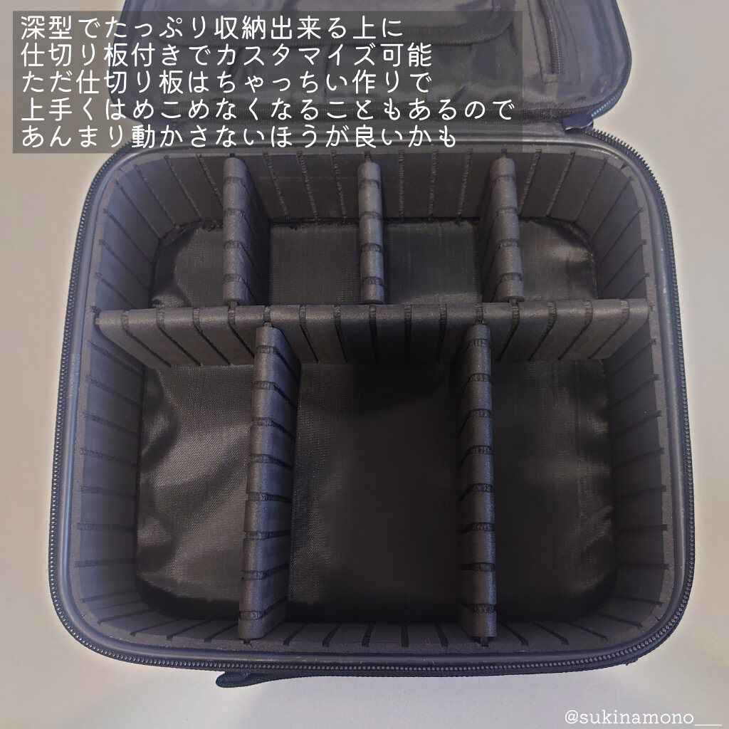 Viemior 化粧ポーチ メイクボックス プロ用/Viemior/化粧ポーチを使ったクチコミ（2枚目）