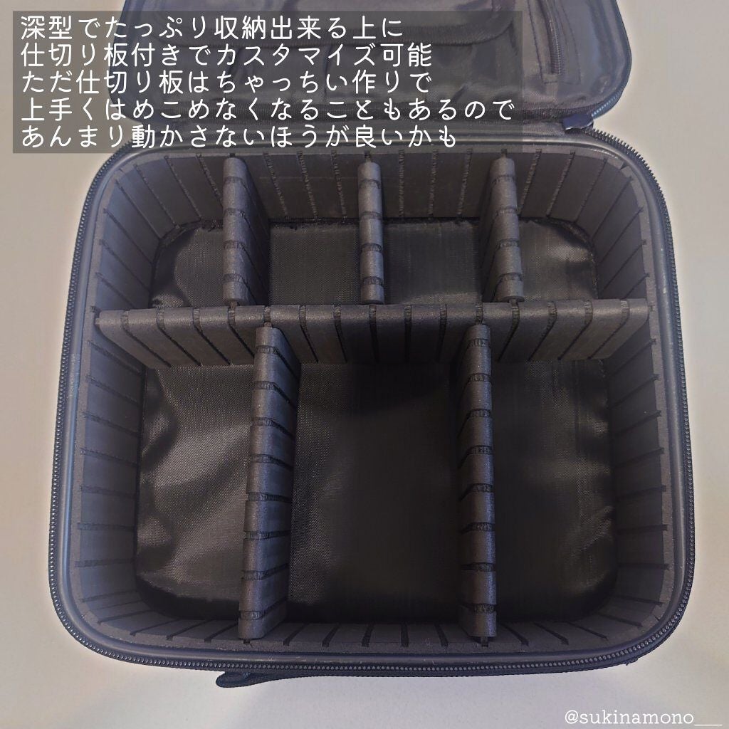 Viemior 化粧ポーチ メイクボックス プロ用/Viemior/化粧ポーチを使ったクチコミ(2枚目)