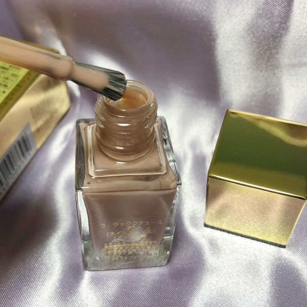 ラ ラック クチュール No.22 ベージュレジェ/YVES SAINT LAURENT BEAUTE/マニキュアを使ったクチコミ（2枚目）