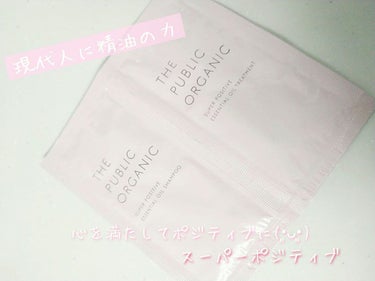 THE PUBLIC ORGANIC スーパーポジティブ シャンプー DRS／ヘア トリートメント DRSのクチコミ「〜商品〜
THE PUBLIC ORGANIC
スーパーポジティブ シャンプー DRS／ヘア .....」（1枚目）