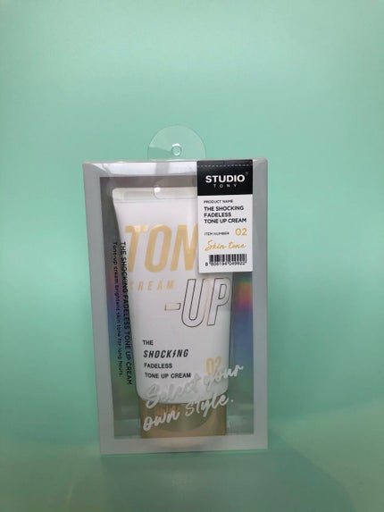 THE SHOCKING FADELESS TONE UP CREAM/TONYMOLY/化粧下地を使ったクチコミ(1枚目)