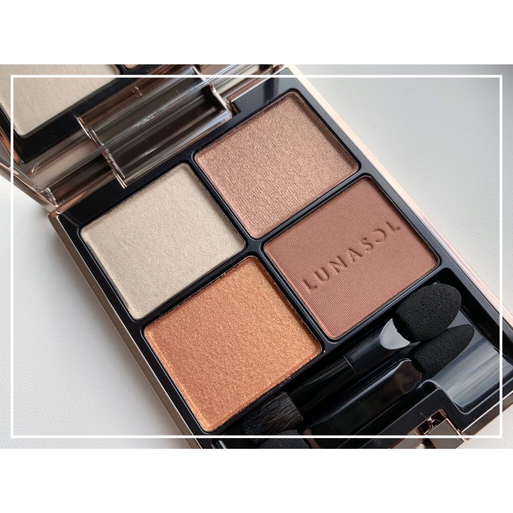 アイカラーレーション/LUNASOL/アイシャドウパレットを使ったクチコミ（1枚目）