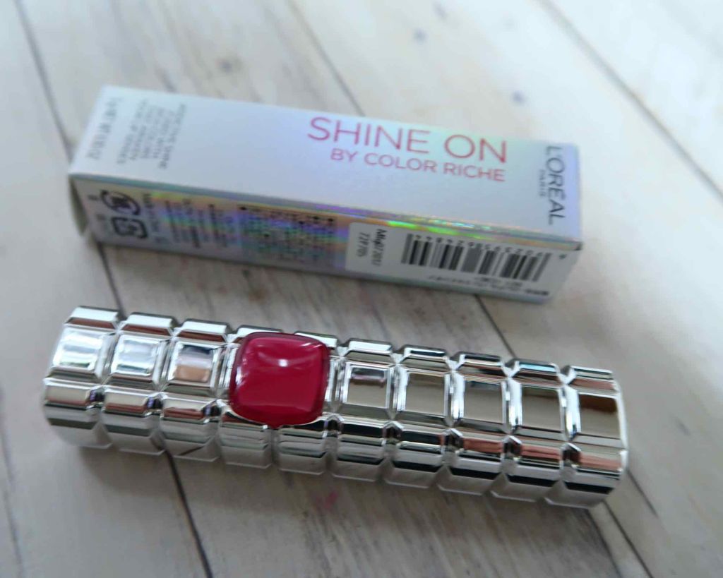 シャインオン/ロレアル パリ/口紅を使ったクチコミ(2枚目)