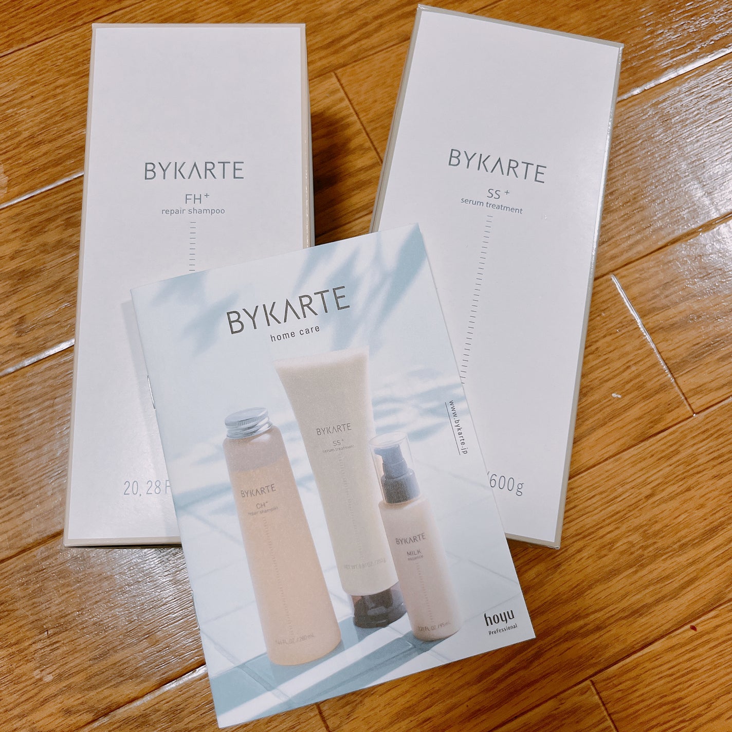 リペアシャンプー FH+/セラムトリートメント SS+/BYKARTE/市販シャンプーを使ったクチコミ(1枚目)