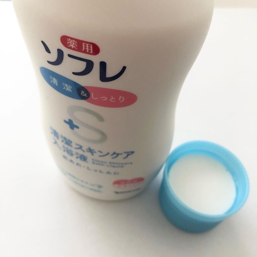 濃厚しっとり入浴液 ホワイトフローラルの香り/薬用ソフレ/保湿系入浴剤を使ったクチコミ(3枚目)