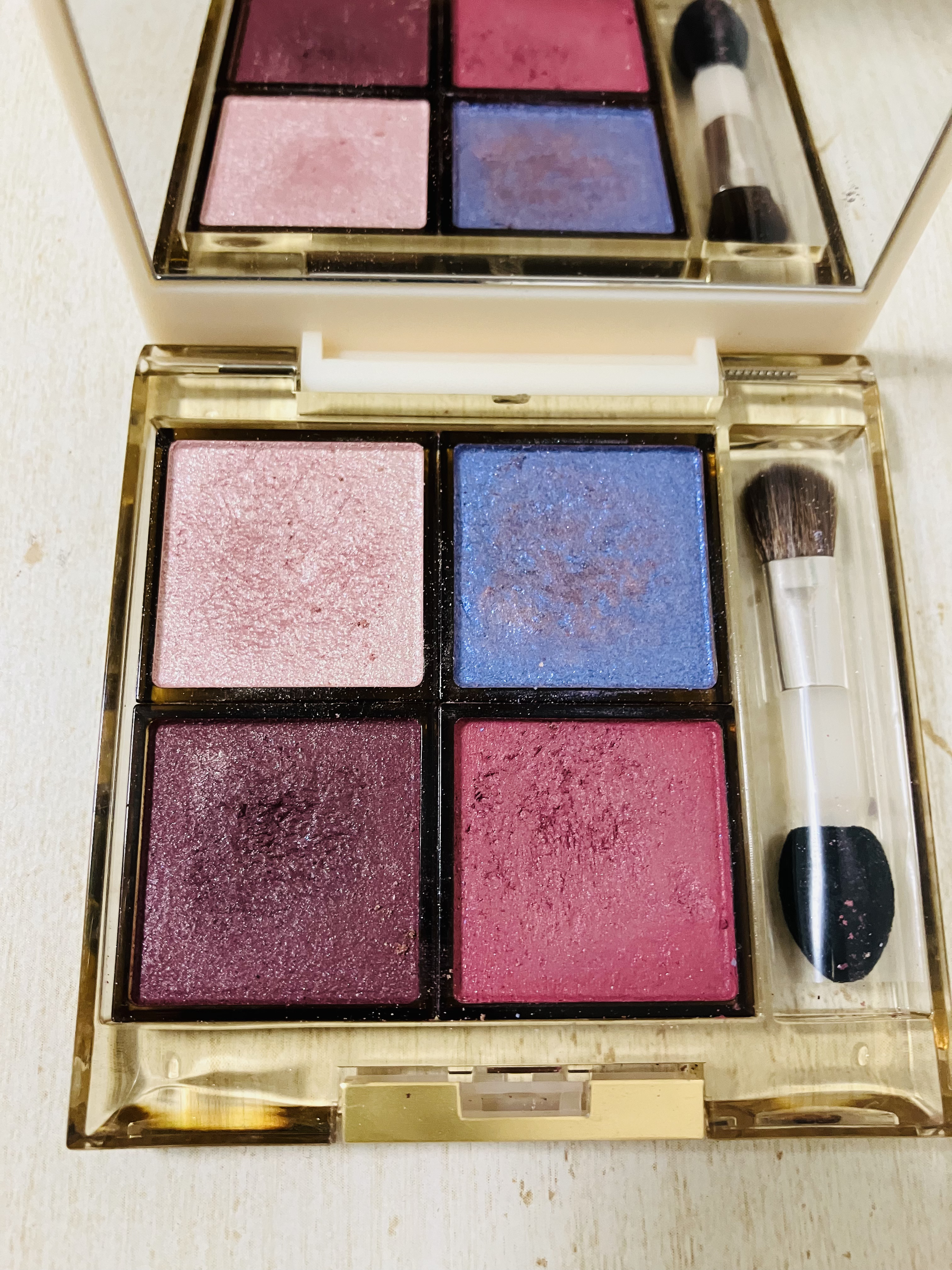 excel アイプランナーパレットのクチコミ「excelアイプランナーパレット ブルームロード

これ最近のお気に入りです！
ピンクとブルー.....」（1枚目）