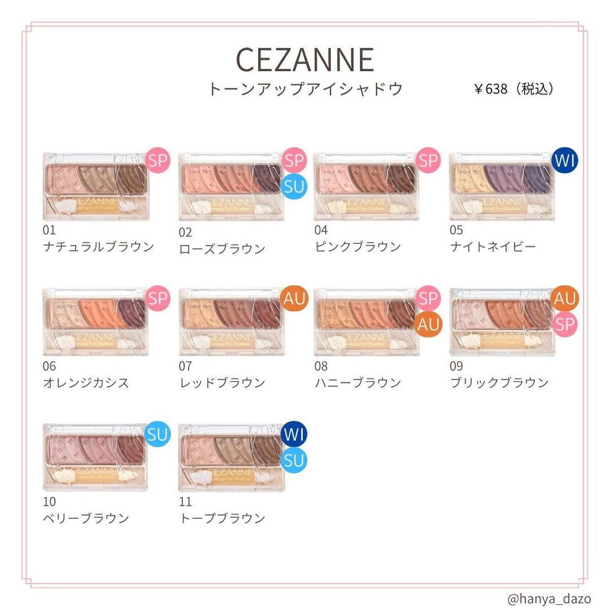 トーンアップアイシャドウ/CEZANNE/アイシャドウパレットを使ったクチコミ(1枚目)