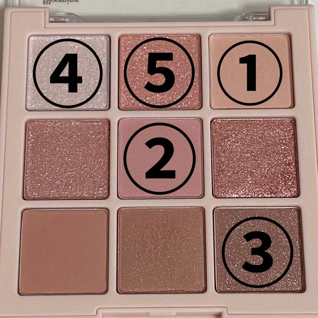 シャドウパレット/dasique/アイシャドウパレットを使ったクチコミ(3枚目)