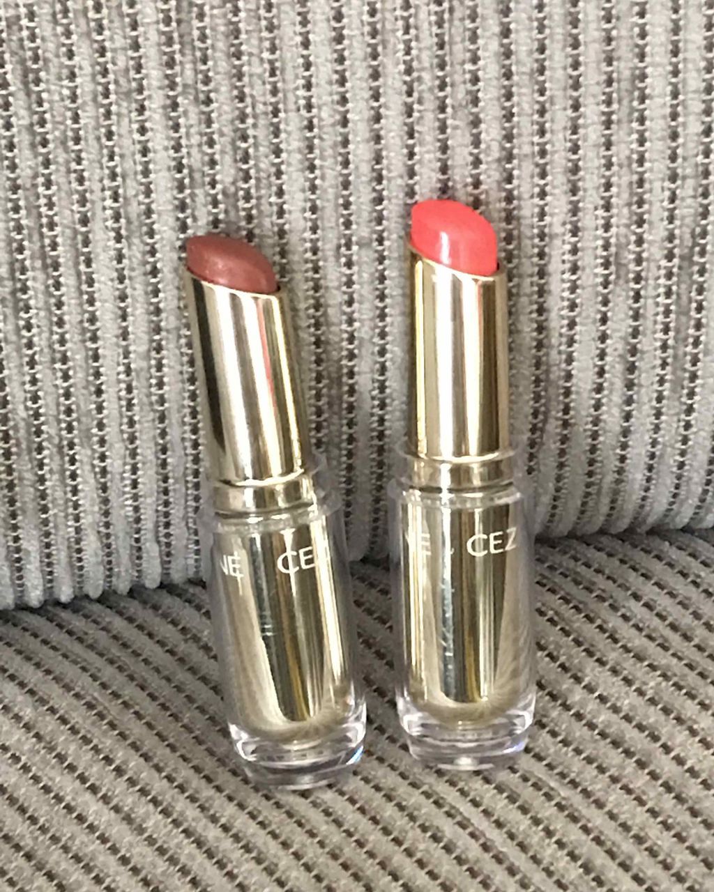 ラスティンググロスリップ/CEZANNE/口紅を使ったクチコミ(1枚目)