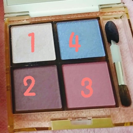 アイプランナーパレット/excel/アイシャドウパレットを使ったクチコミ(4枚目)