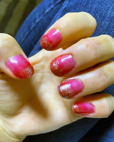 UR GLAM　COLOR NAIL SELECTION RD3＜グラスカラー＞/U R GLAM/マニキュアを使ったクチコミ（1枚目）