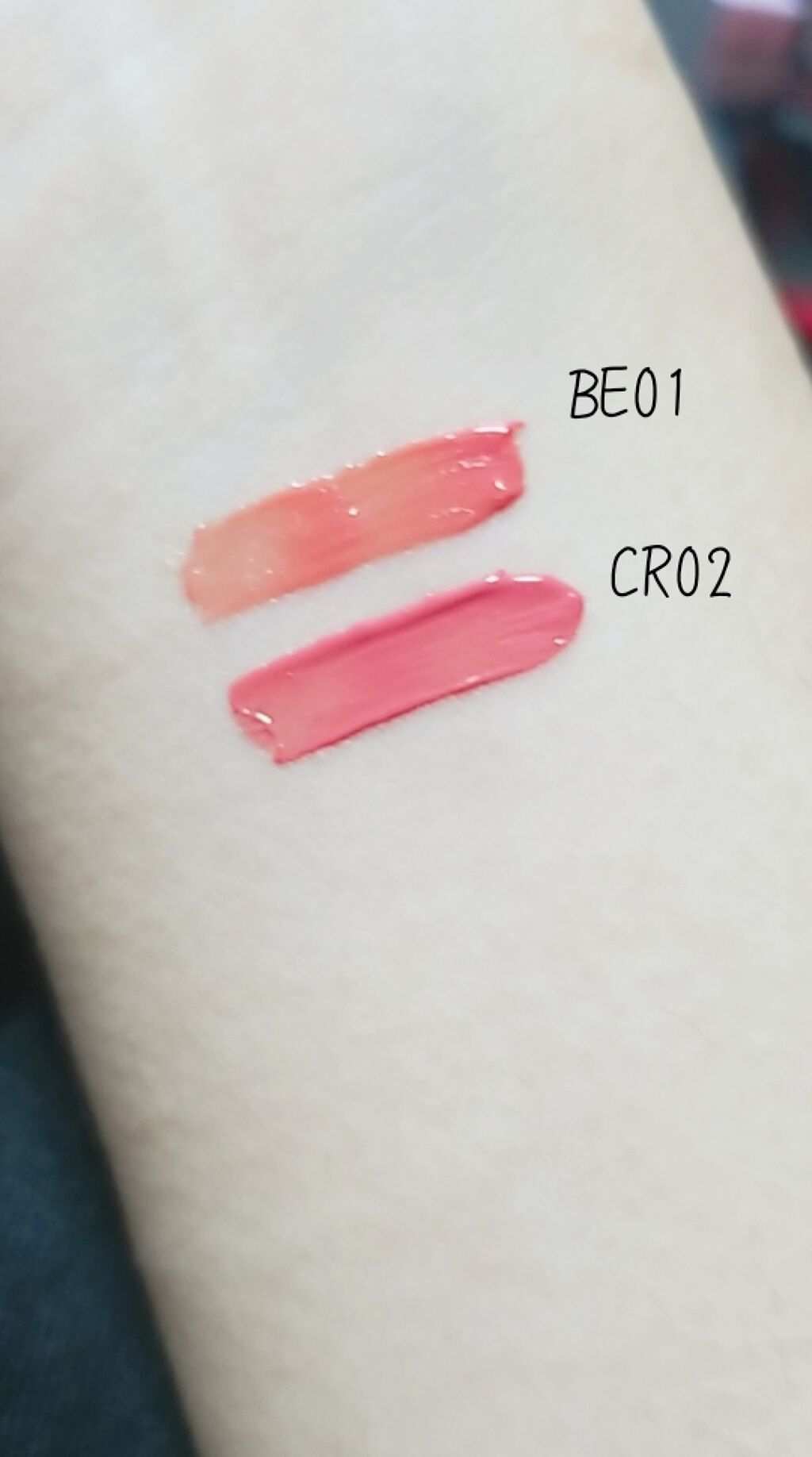 アピュー ウォーターライト ティント/A’pieu/リップティントを使ったクチコミ（3枚目）