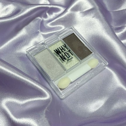 WHY NOT SPINNS 3色アイシャドウ/DAISO/アイシャドウパレットを使ったクチコミ(1枚目)