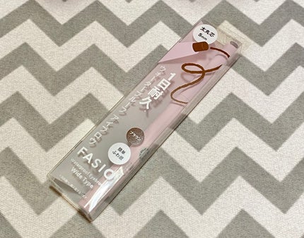 ウォータープルーフ アイブロウ(太丸芯)/FASIO/アイブロウペンシルを使ったクチコミ(1枚目)