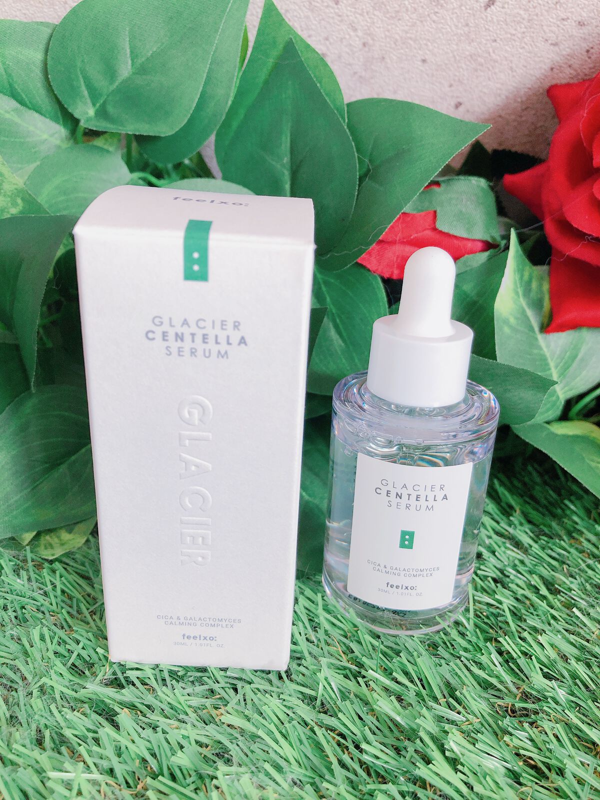 GLACIER CENTELLA SERUM /feelxo/美容液を使ったクチコミ（2枚目）