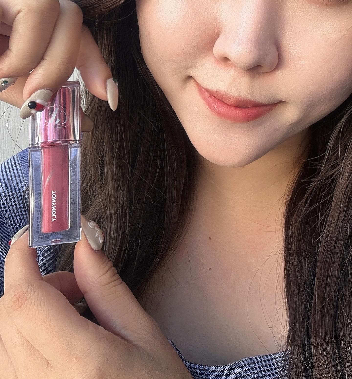 ゲットイットティント ウォーターフルバター 05 Mouve Brew モブブリュ/TONYMOLY/リップティントを使ったクチコミ（1枚目）