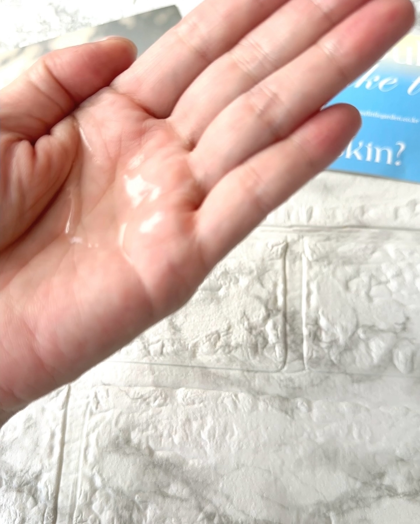 ゴールドヒビスカスヴィーガンコラーゲン弾力水分クリーム/my little garden/フェイスクリームを使ったクチコミ（3枚目）