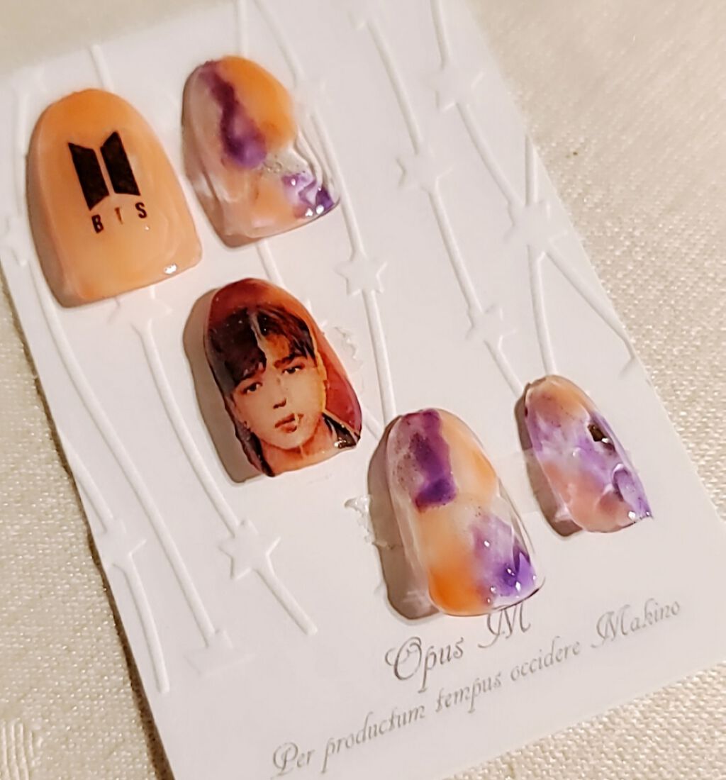 ネイルチップオーバルタイプ/DAISO/ネイルチップ・パーツを使ったクチコミ(2枚目)