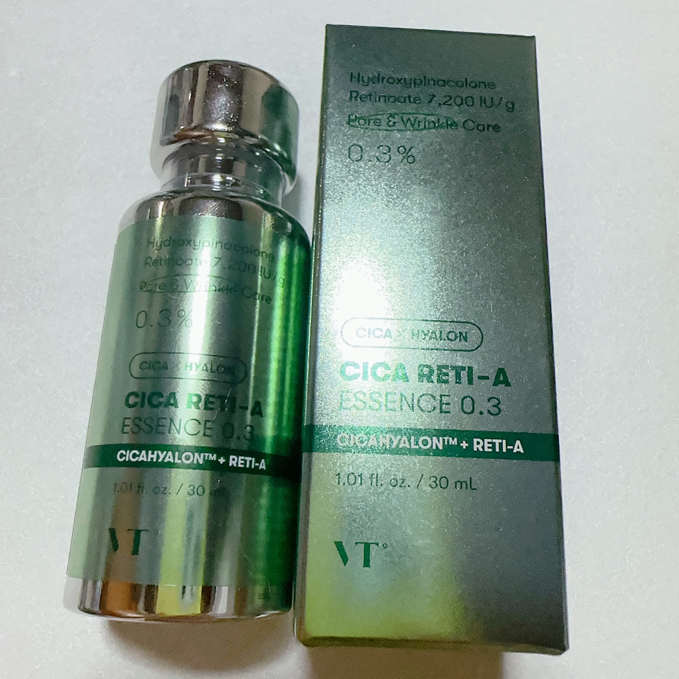 シカレチA エッセンス0.3/VT/美容液を使ったクチコミ（3枚目）