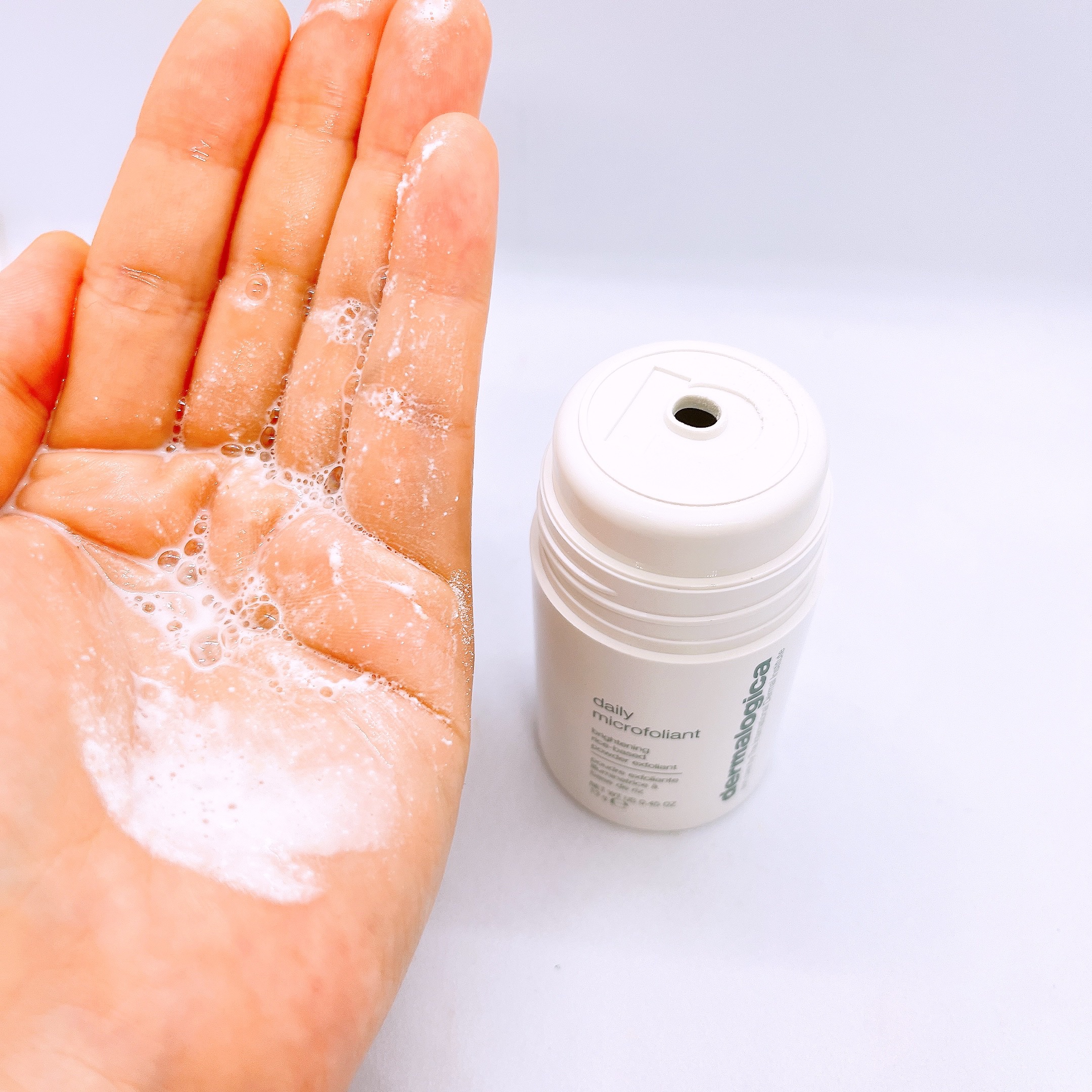 デイリーマイクロフォリエント/ダーマロジカ/洗顔パウダーを使ったクチコミ（3枚目）