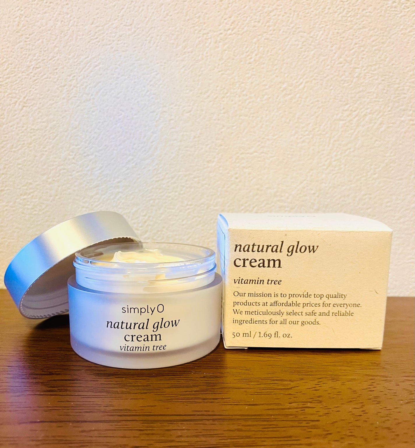 ビタミンツリー ナチュラル グロウ クリーム/シンプリオ/フェイスクリームを使ったクチコミ(1枚目)
