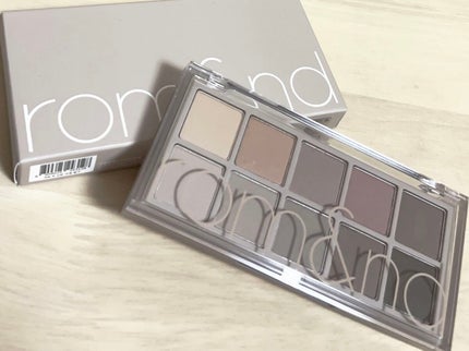 ベターザンパレット/rom&nd/アイシャドウパレットを使ったクチコミ(3枚目)