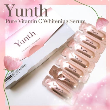 Yunth  生ビタミンC美白美容液のクチコミ「#Yunth
#生ビタミンC美白美容液
 
3,960円 ( 税込 )
✼••┈┈••✼••┈.....」（1枚目）