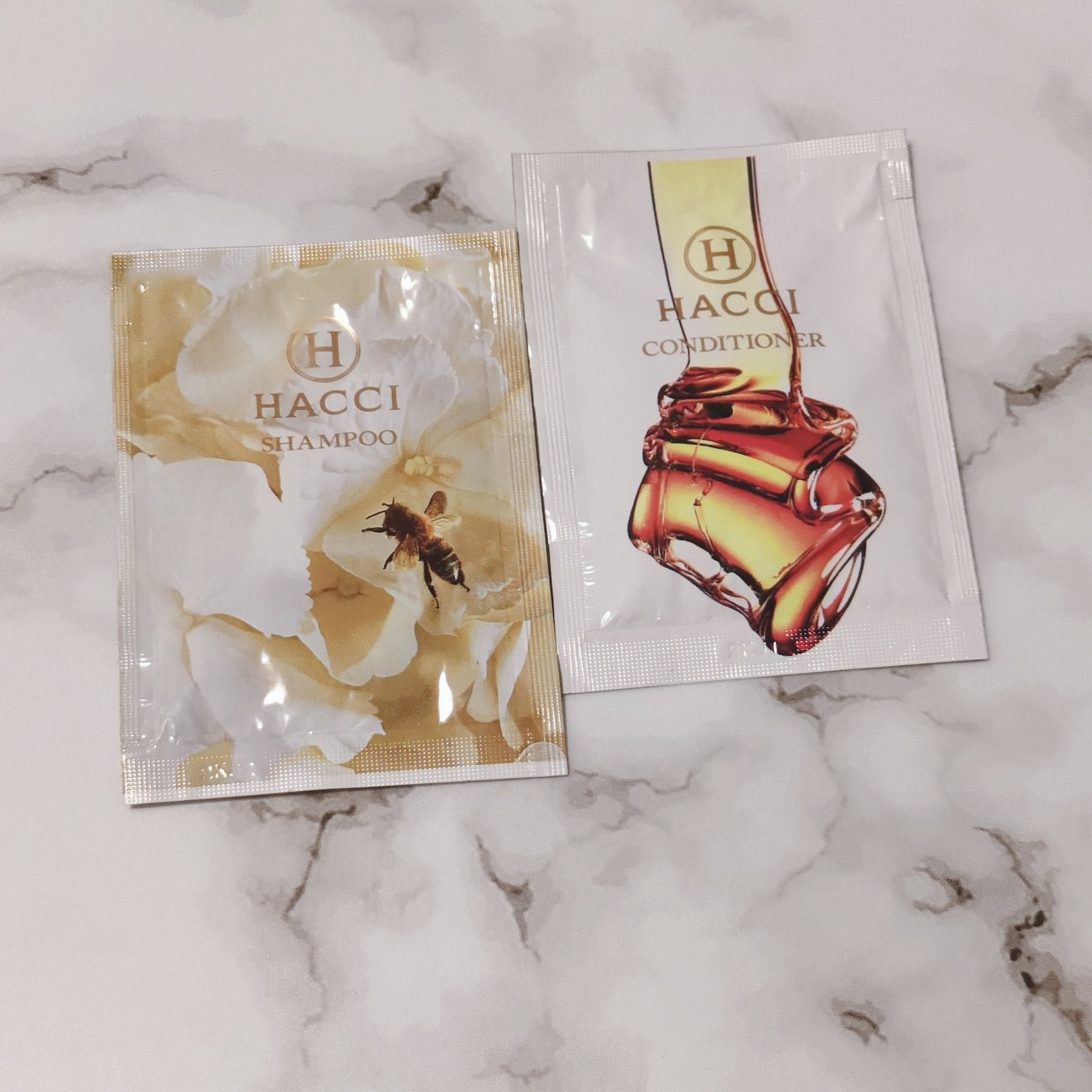 ブーケブランシャンプー／コンディショナー/HACCI/市販シャンプーを使ったクチコミ（1枚目）