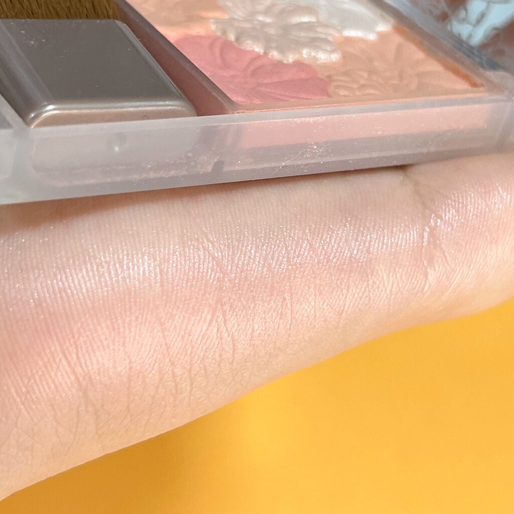 グロウフルールチークス(ブレンドタイプ)/キャンメイク/パウダーチークを使ったクチコミ(6枚目)