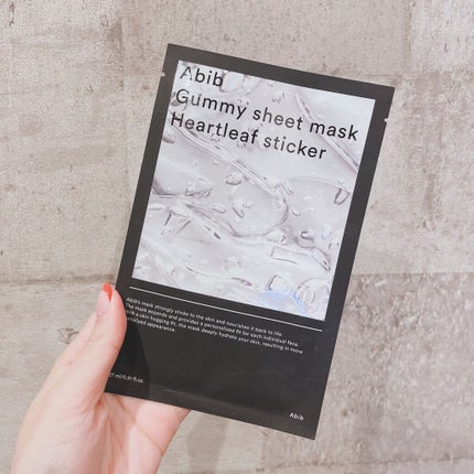 ガムシートマスクドクダミステッカー/Abib /シートマスク・パックを使ったクチコミ(3枚目)