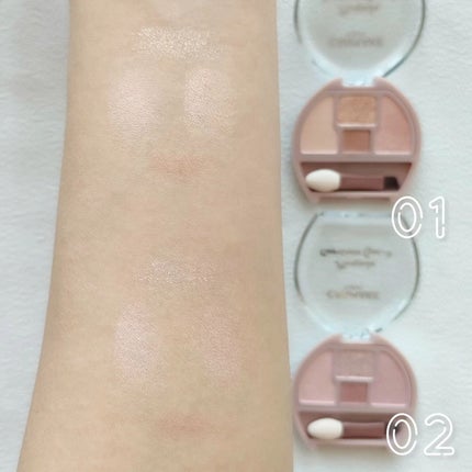 プランぷくコーデアイズ/キャンメイク/パウダーアイシャドウを使ったクチコミ(6枚目)