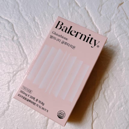 グルタチオンフィルム/Balernity/美容サプリメントを使ったクチコミ(1枚目)