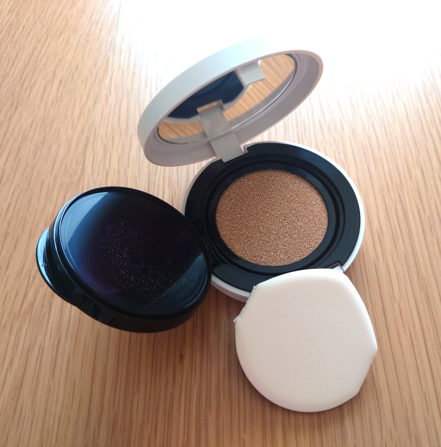 シフォンフィットクッションファンデーション/CEZANNE/クッションファンデーションを使ったクチコミ(4枚目)