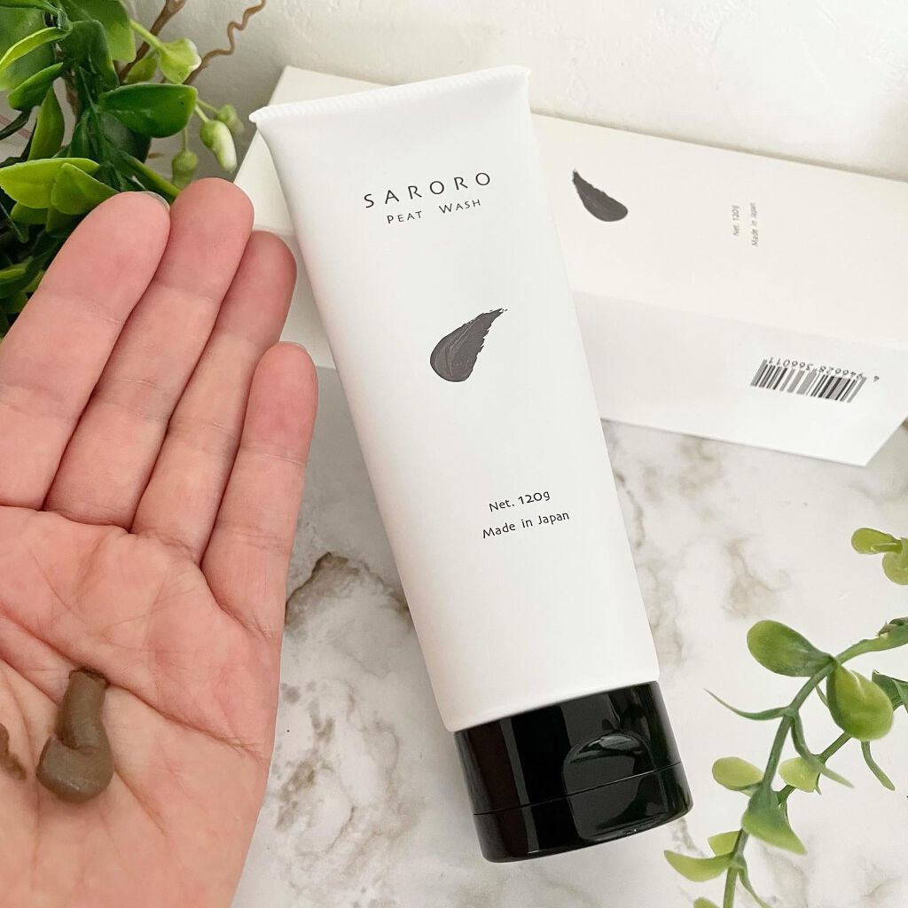 PEAT WASH/SARORO/その他洗顔料を使ったクチコミ（2枚目）