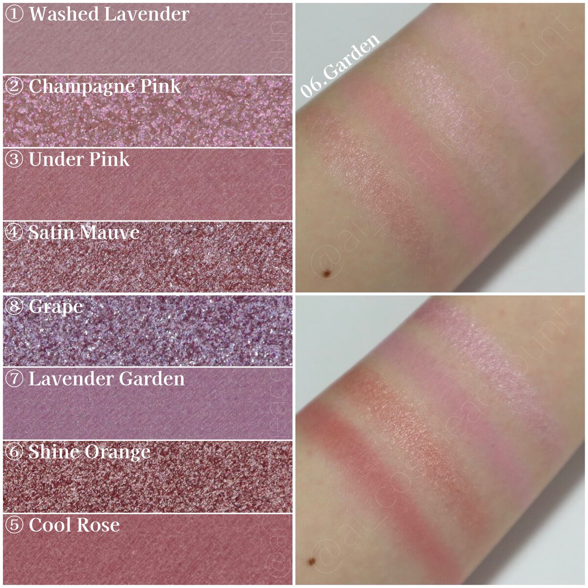 ミドルトーンアイシャドウコレクターパレット/Laka/アイシャドウパレットを使ったクチコミ(9枚目)