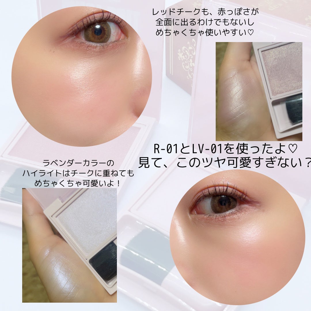 パウダーブラッシュ/DAISY DOLL by MARY QUANT/パウダーチークを使ったクチコミ(5枚目)