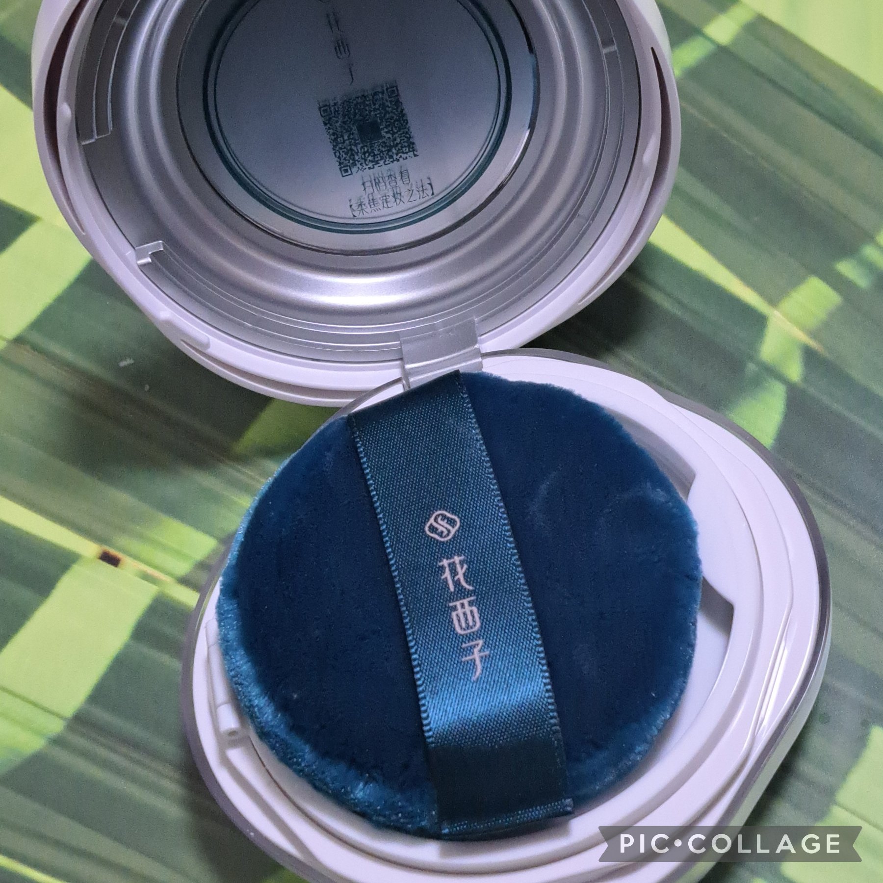 玉養桃花 ルースパウダー 05 ラベンダー/花西子/ルースパウダーを使ったクチコミ（2枚目）