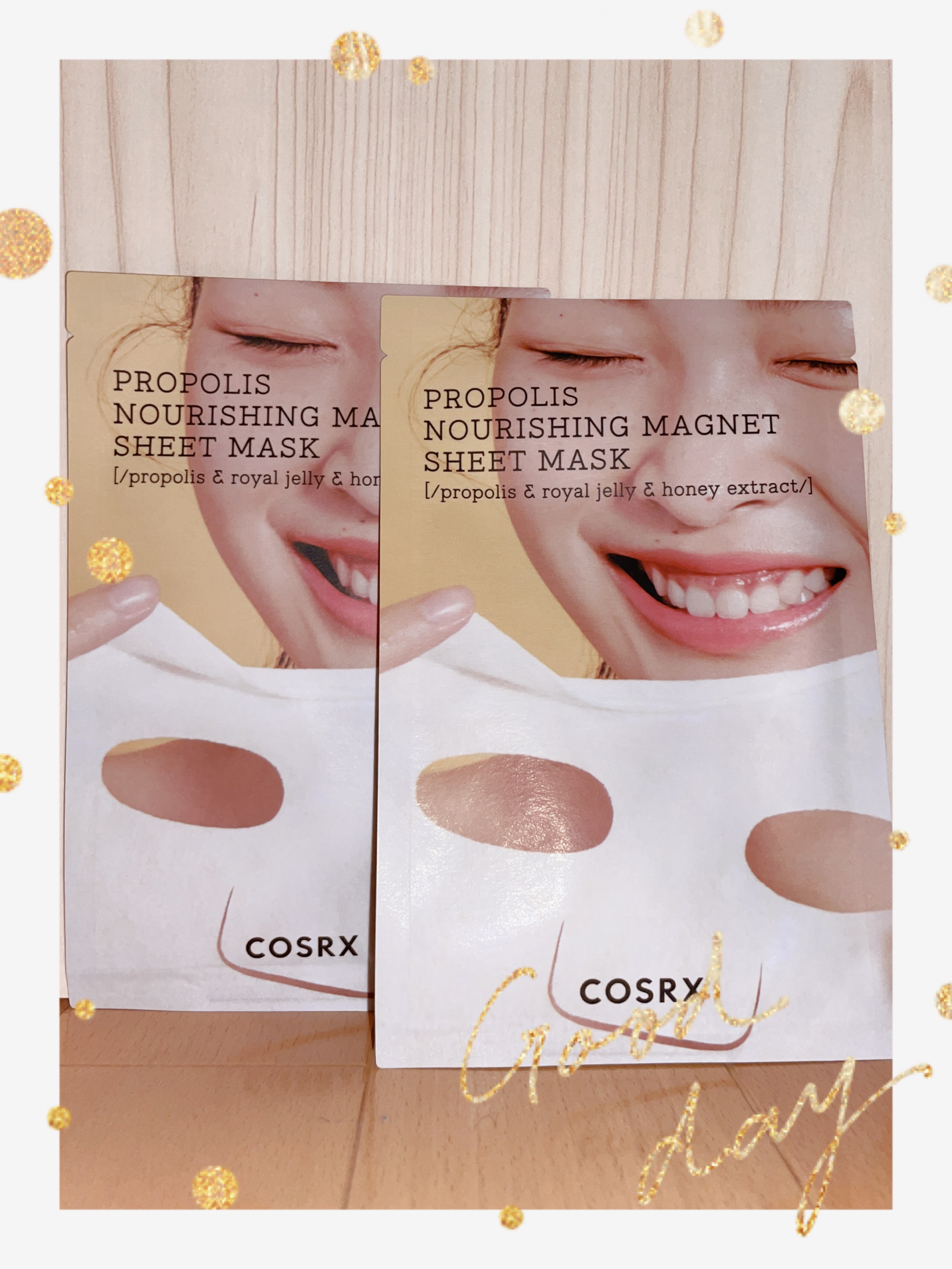 フルフィットプロポリスナリシングマグネットシートマスク /COSRX/シートマスク・パックを使ったクチコミ（1枚目）