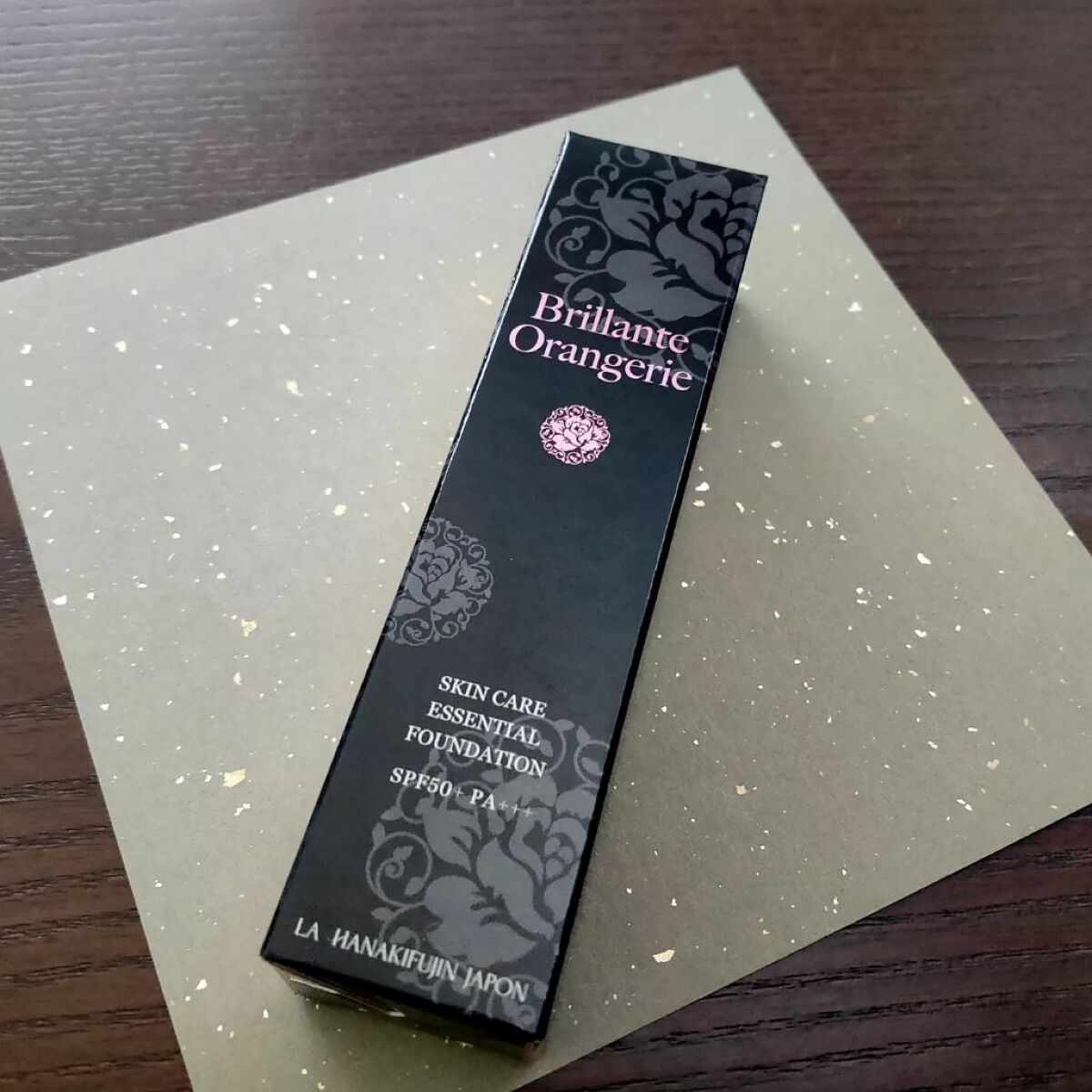 ブリリアントオランジュリー　スキンケアエッセンシャルファンデーション/BRILLIANT/リキッドファンデーションを使ったクチコミ（1枚目）